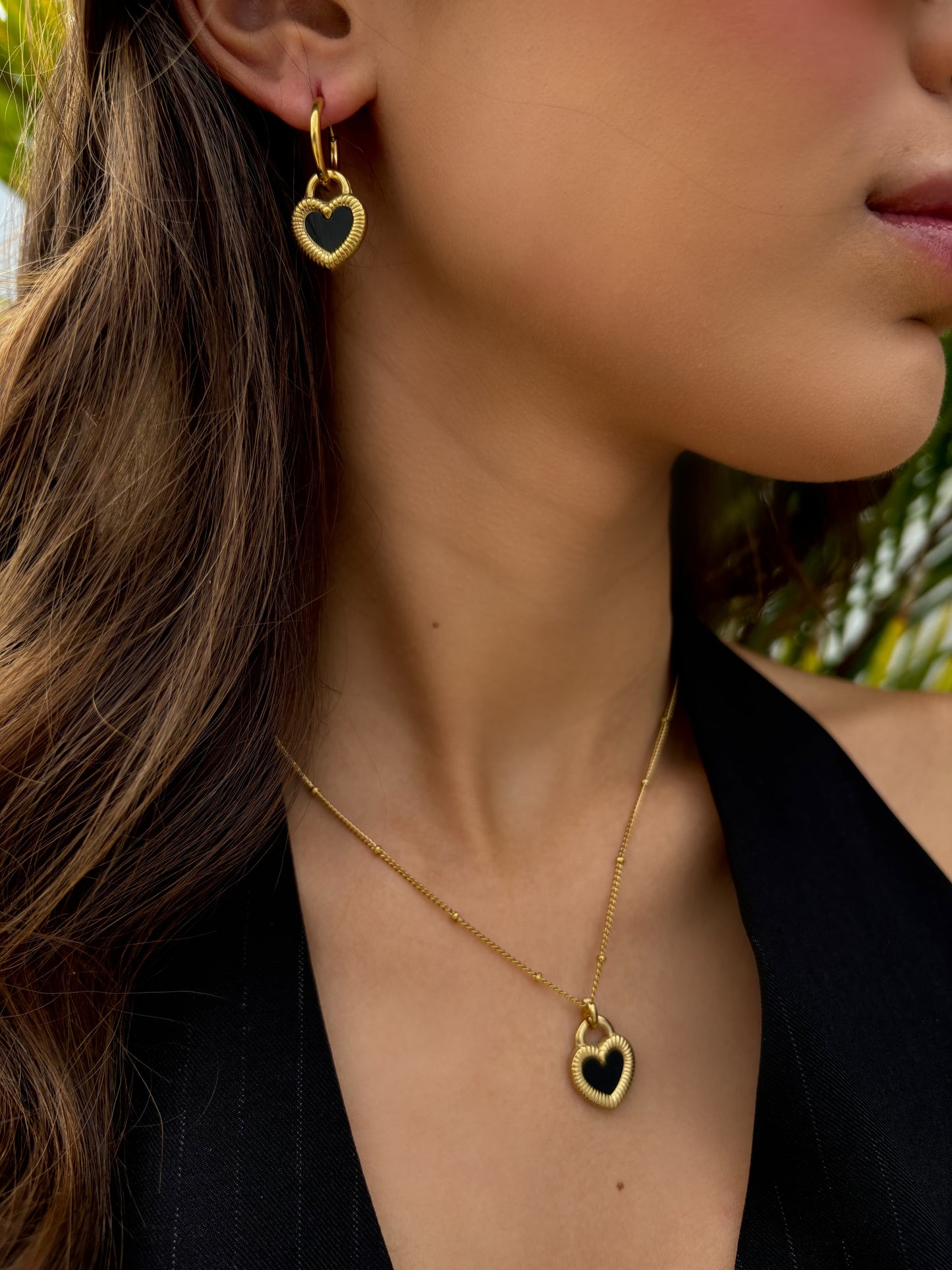 Heart of Pearl set